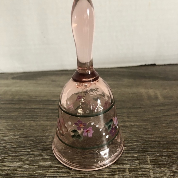 Vintage Fenton Hand Painted  Bell - Picture 3 of 7